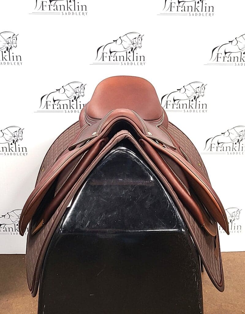 Butet Premium Integrated L 15" Seat 1.5 Flap Standard Tree Gold Saddle ...