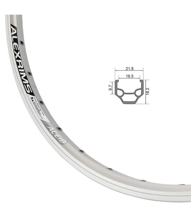 ALEXRIMS ALEXRIMS 700C ACE18 (DOUBLE WALL) 700C HYBRID/CYCLECROSS RIM ...