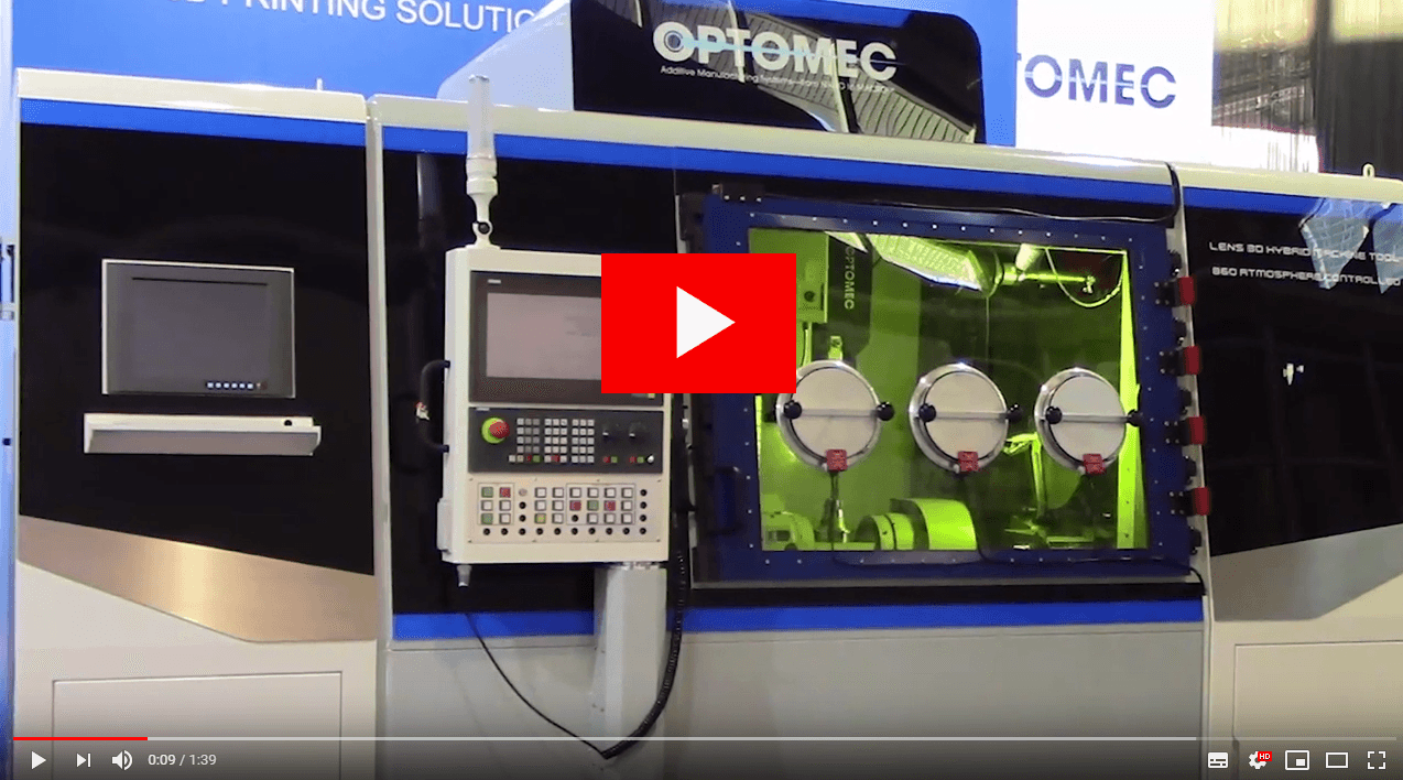 Fabrication additive : Lens 860 d’Optomec, une machine universelle ...