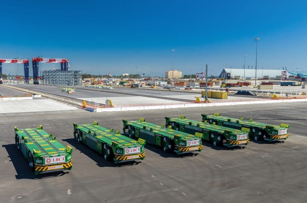 Long Beach selects Konecranes to develop its AGV fleet - Container News