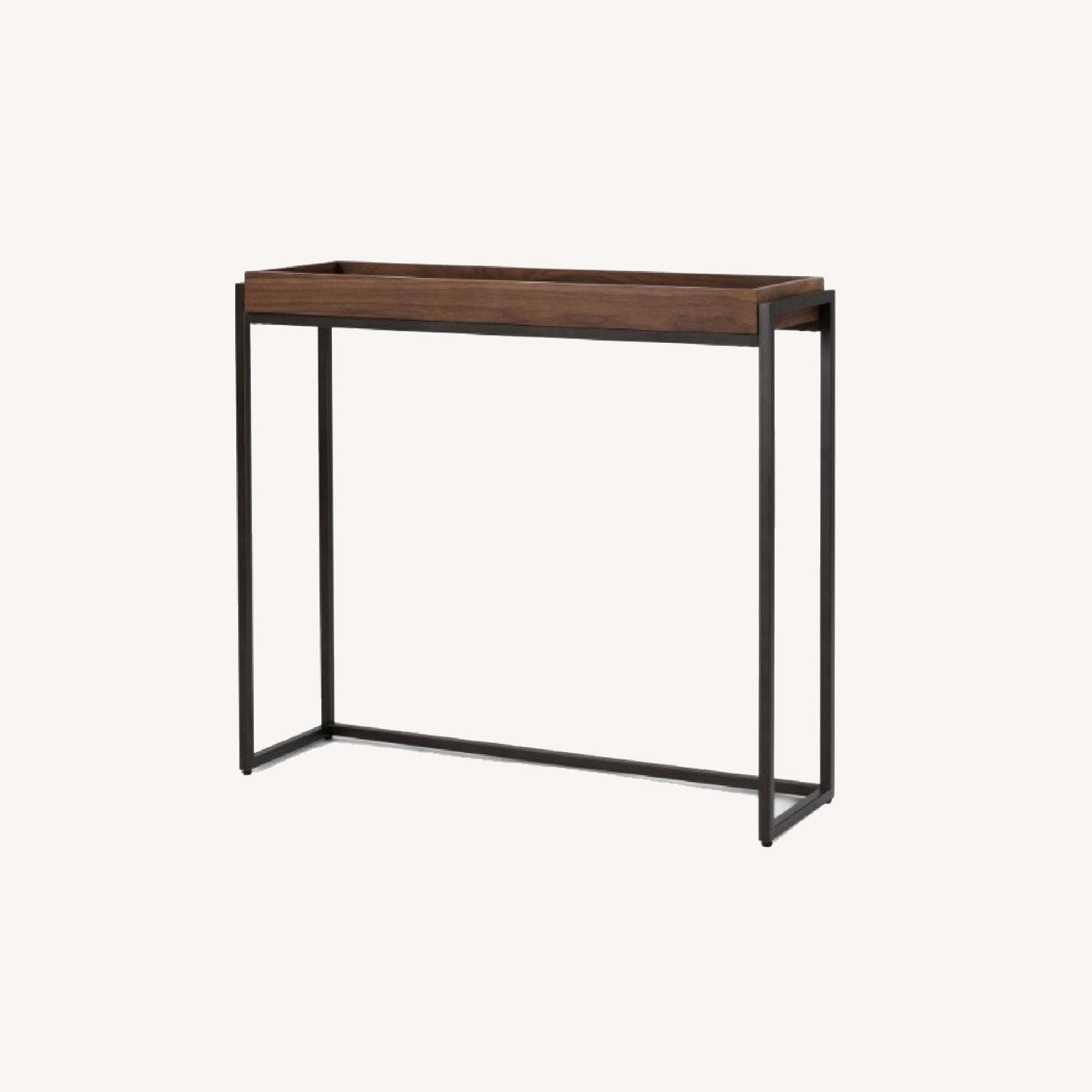 Article Oscuro Walnut Console Table - AptDeco