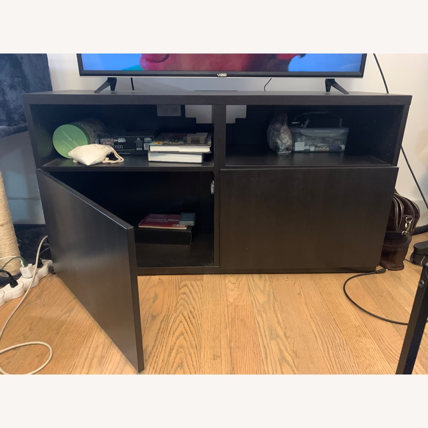 IKEA BEST Media Console with Doors - AptDeco