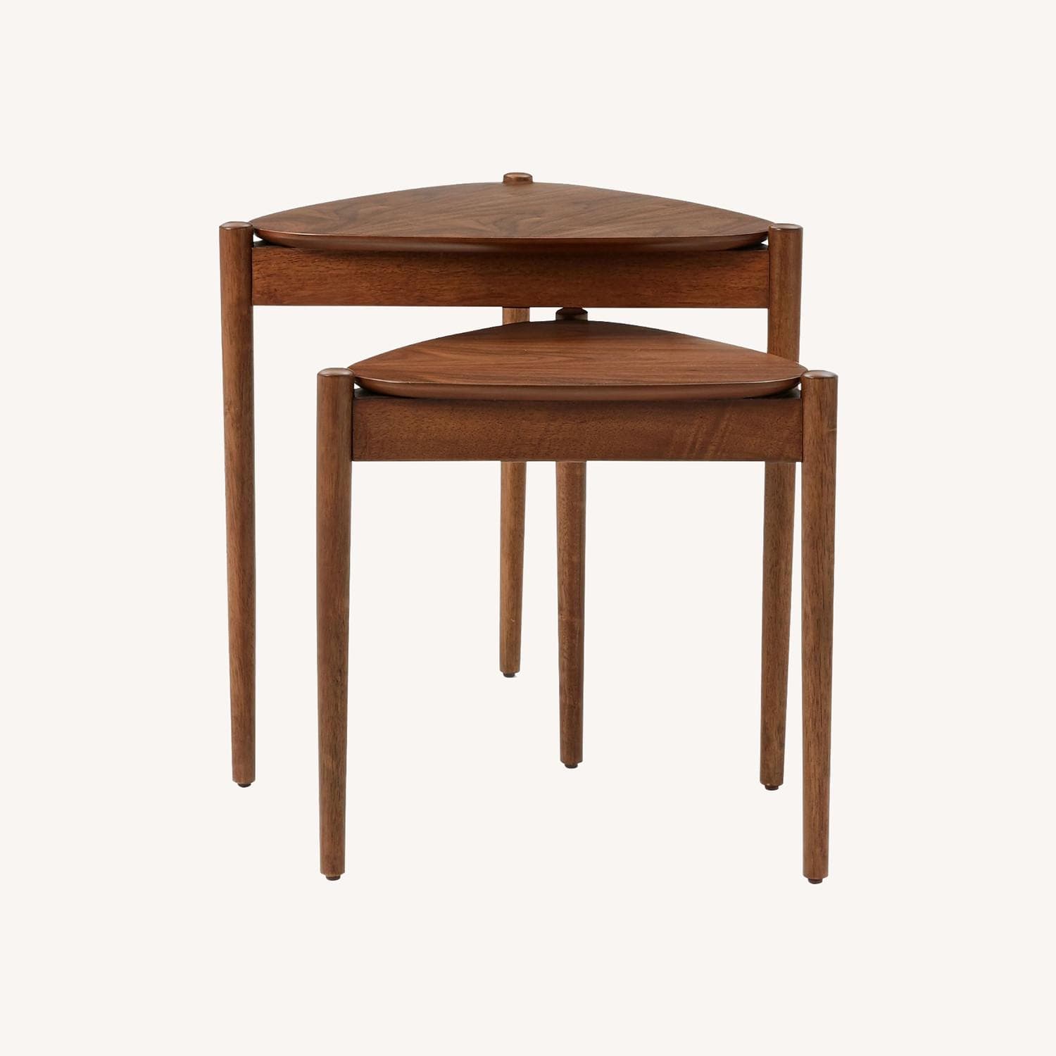 West Elm Retro Tripod Nesting Side Tables - AptDeco