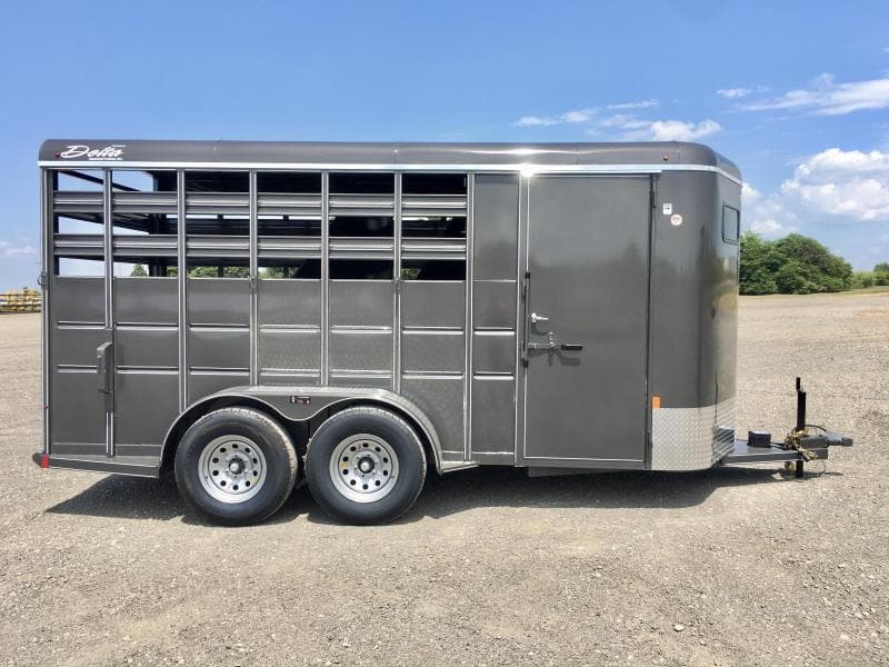 2021 Delta Manufacturing 500 Combo 6' X 14' Livestock / Horse 7' Tall ...