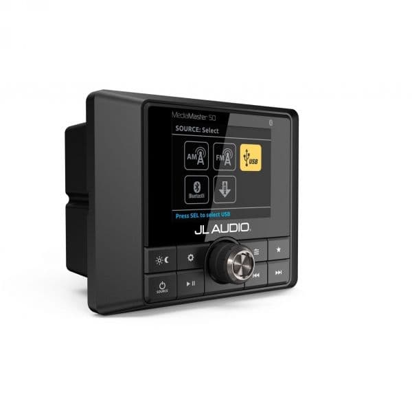 JL Audio MediaMaster MM50 Marine Stereo | Weatherproof Source Unit with ...