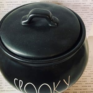 Rae Dunn | Holiday | Halloween Rae Dunn Black Witch Spooky Cauldron ...