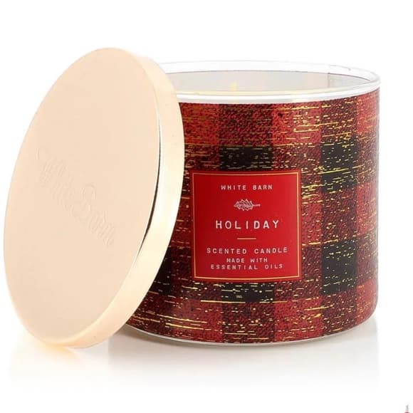 Bath & Body Works | Accents | Bbw Holiday 3wick Candle New | Poshmark