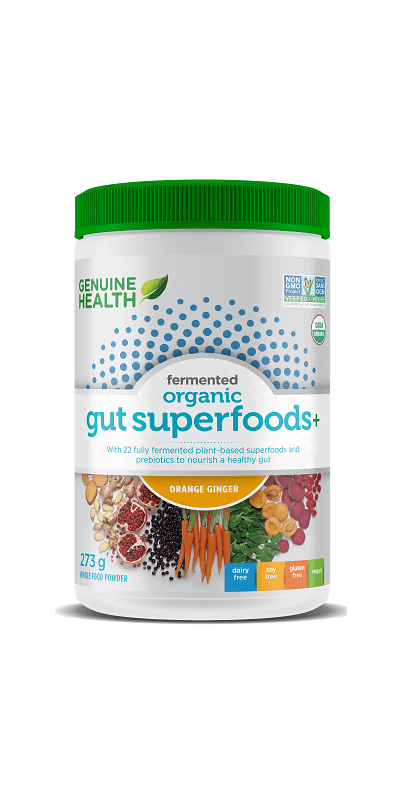 Buy Genuine Health Fermented Organic Gut Superfoods+ Orange-Ginger at ...