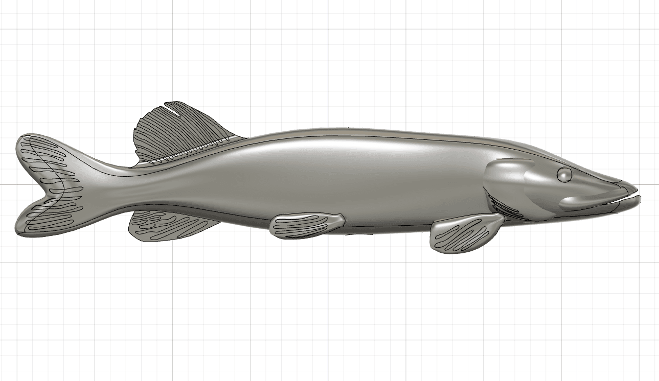 STL file Northern Pike on (optional) pedestal 🎣・3D printer model to ...