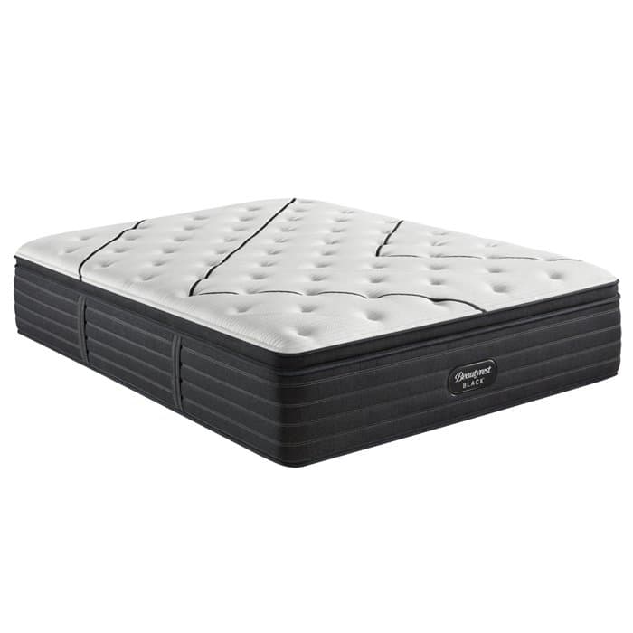 Simmons Beautyrest Black Plush Pillow Top Mattress (Queen) - HOMEHUB+