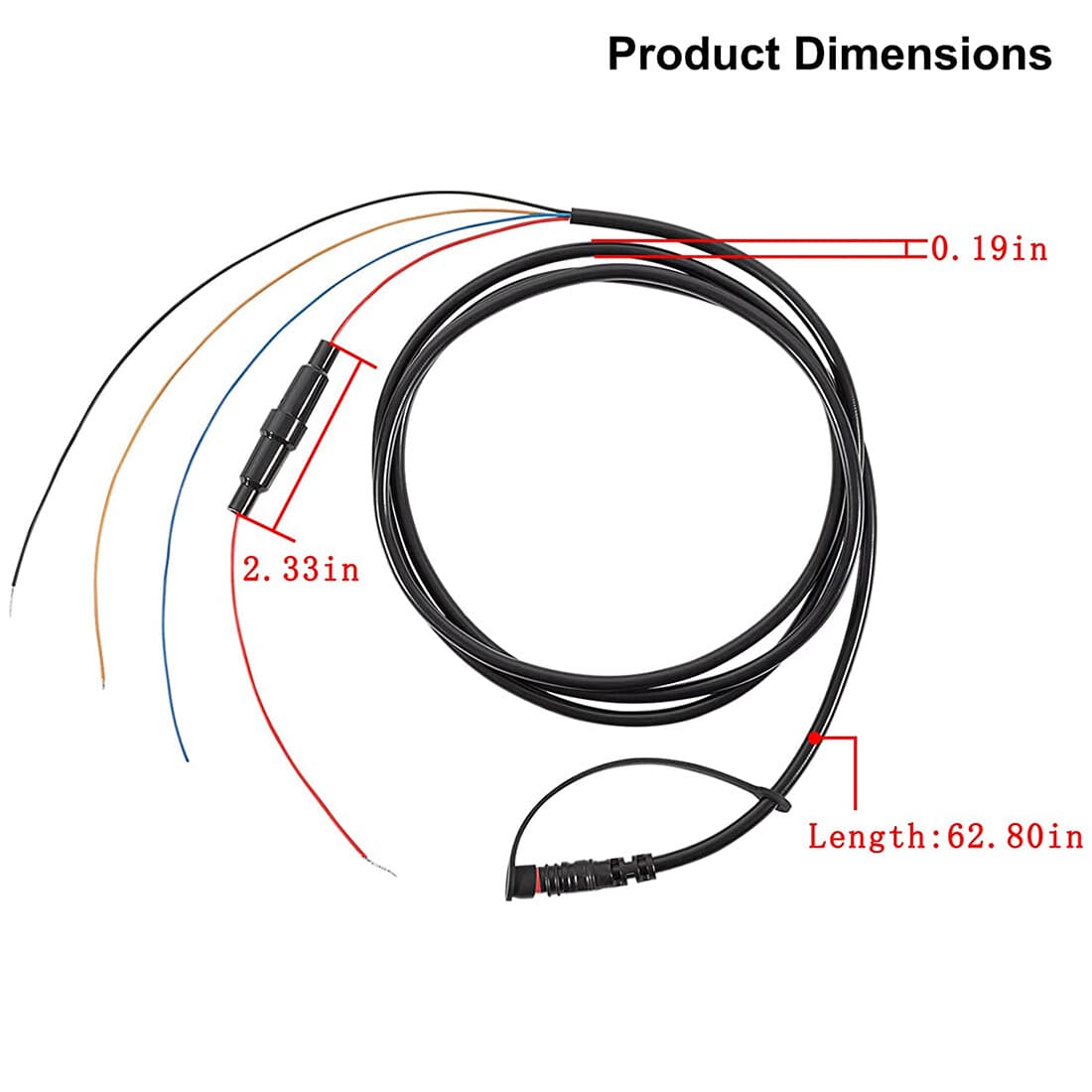 Garmin 010-12067-00 Power/Data Cable for echoMAP/STRIKER