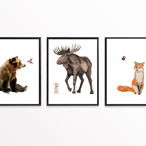 Forest Friends - Etsy