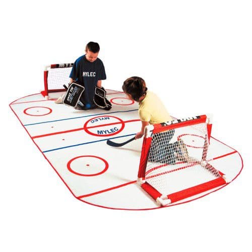 Mylec Mini Shini Knee Hockey Rink Mat | Hockey bedroom, Hockey birthday ...