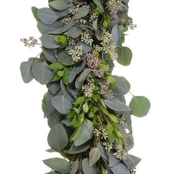 FiftyFlowers Fresh Eucalyptus Garland