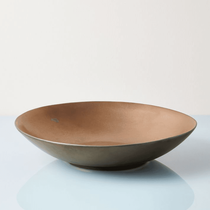 West Elm Reactive Glaze Large Centerpiece Bowl