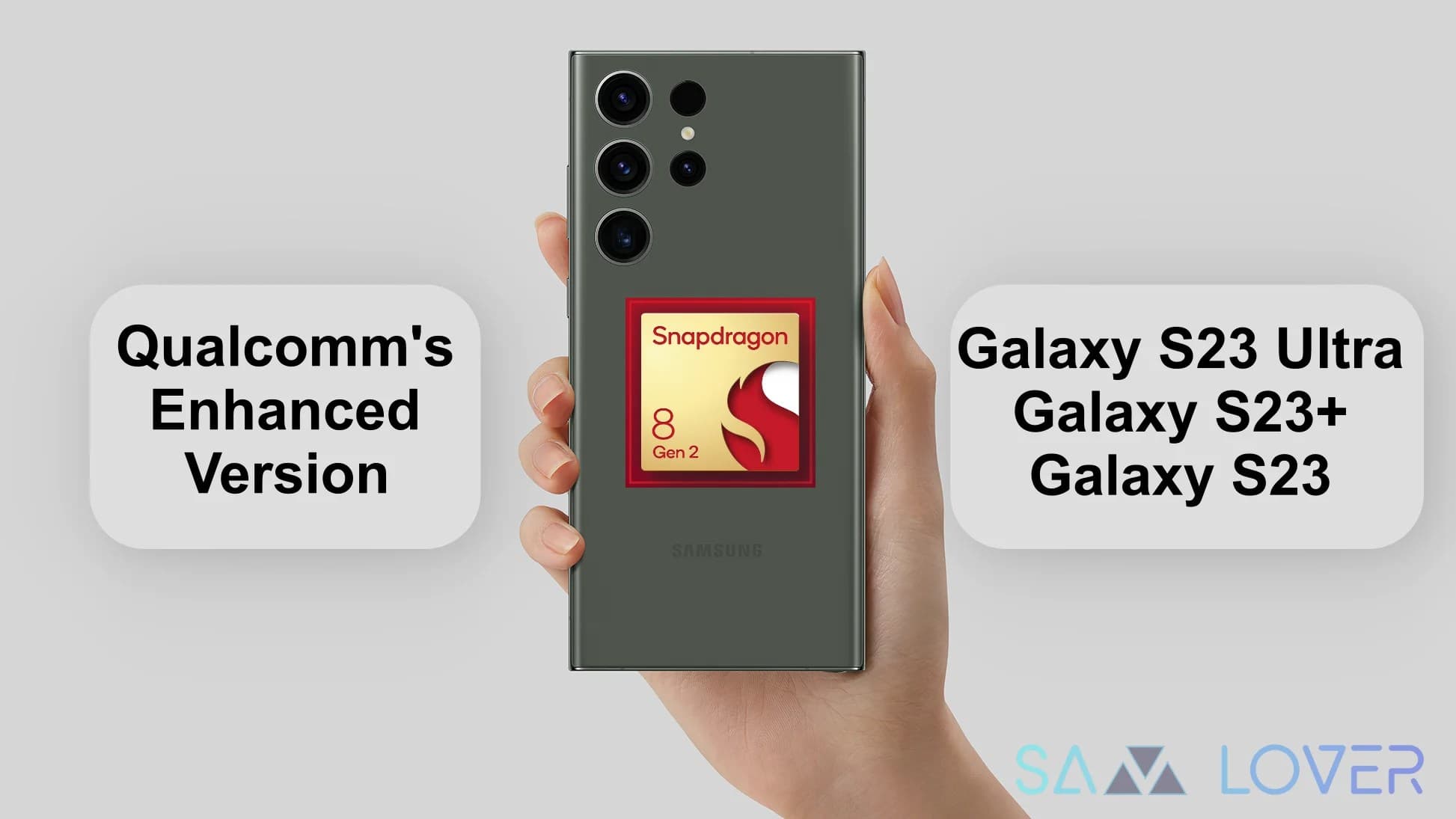 Snapdragon 8 Gen 2 for Galaxy S23 is an enhanced version of Qualcomm's chip