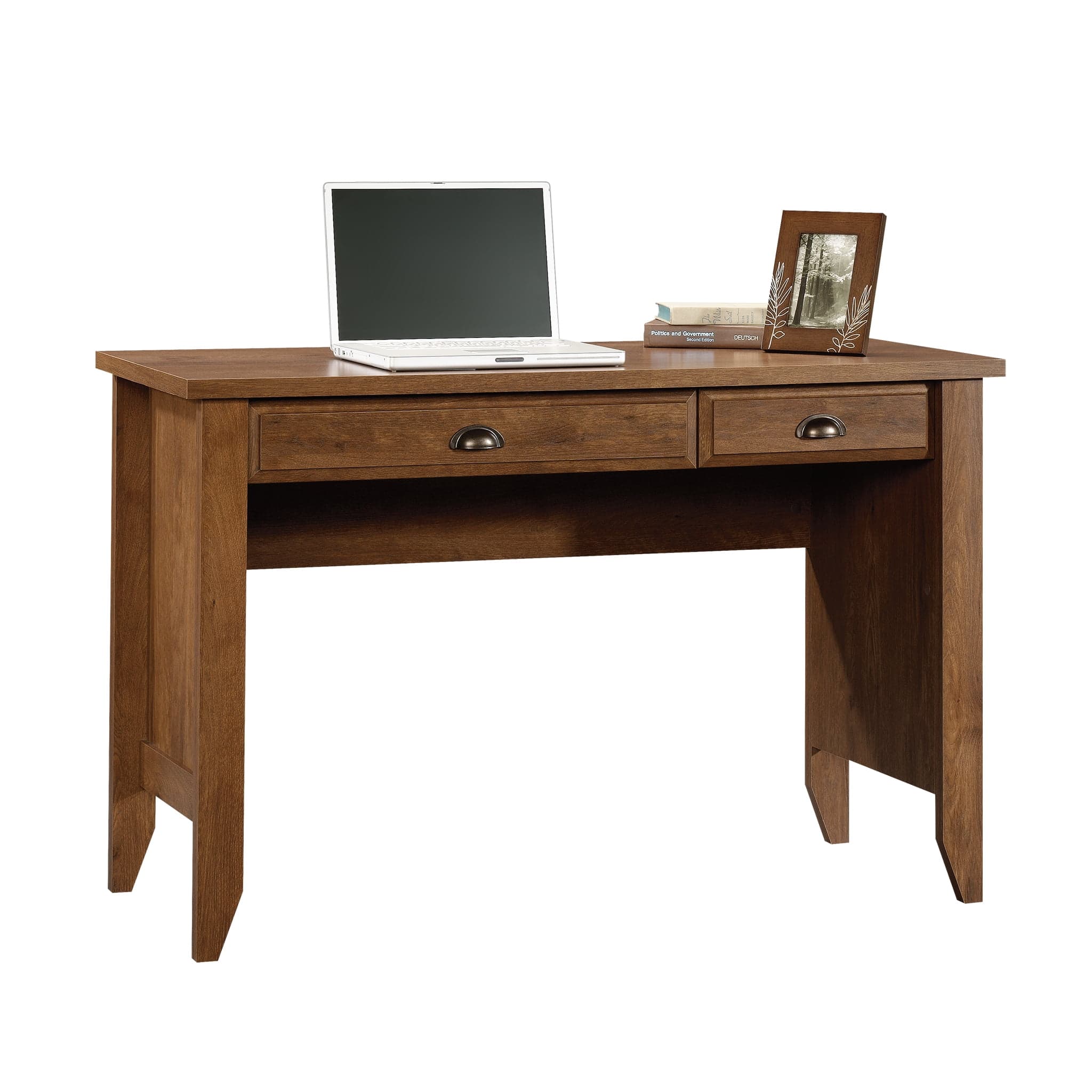 Sauder Shoal Creek Computer Desk, Oiled Oak Finish - Walmart.com ...