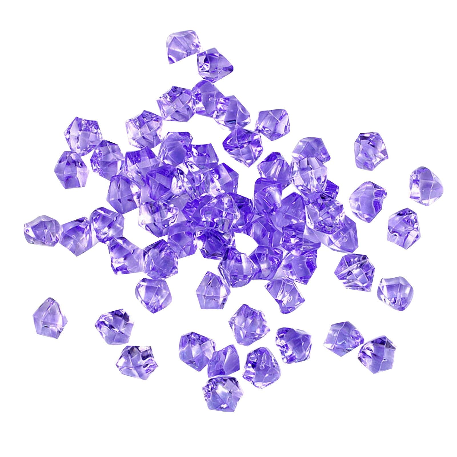 Barhoo Acrylic Gems Clear Ice Rocks - Vase Centerpiece for Table ...