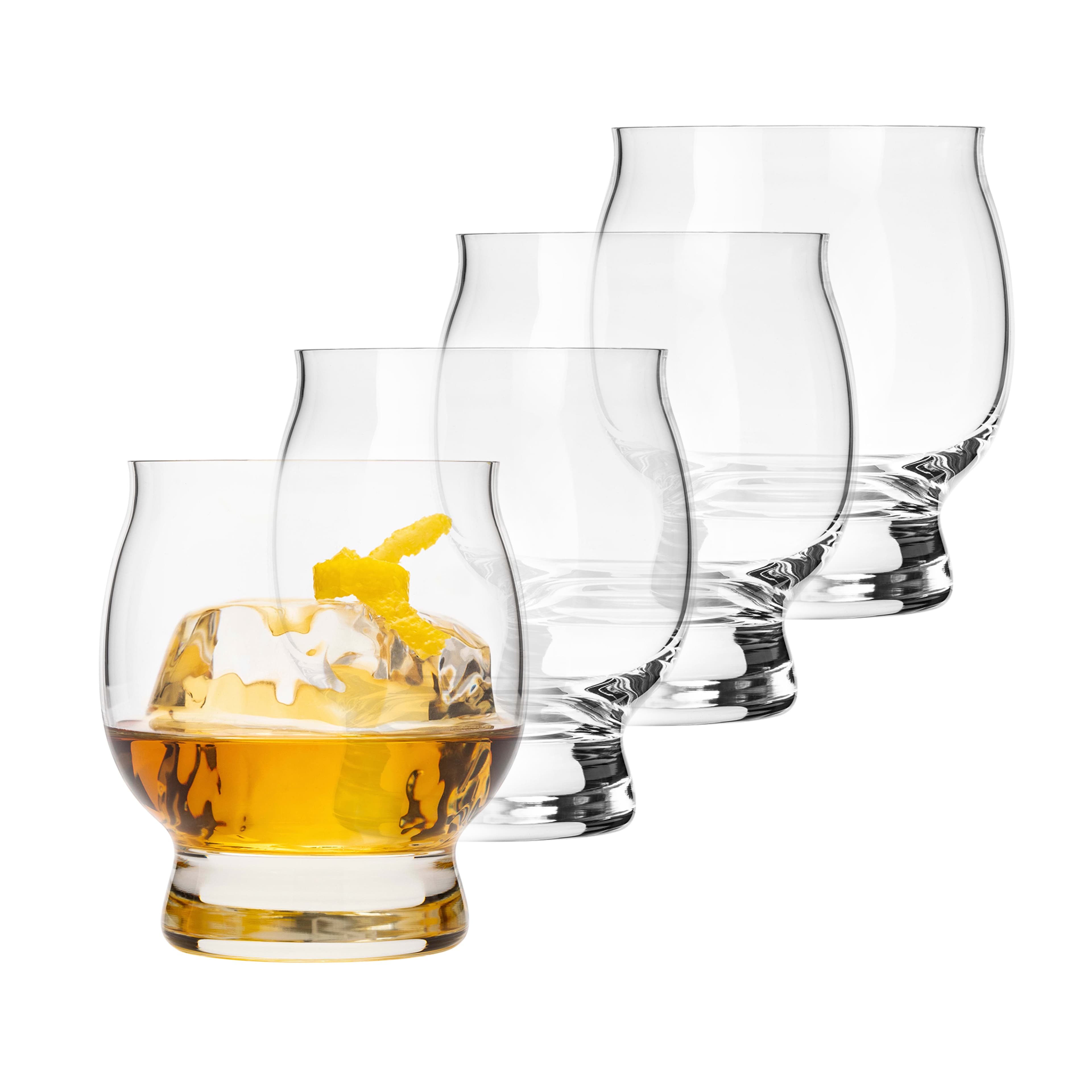 Libbey Signature Whiskey Bourbon Glasses Set of 4, Kentucky Bourbon ...