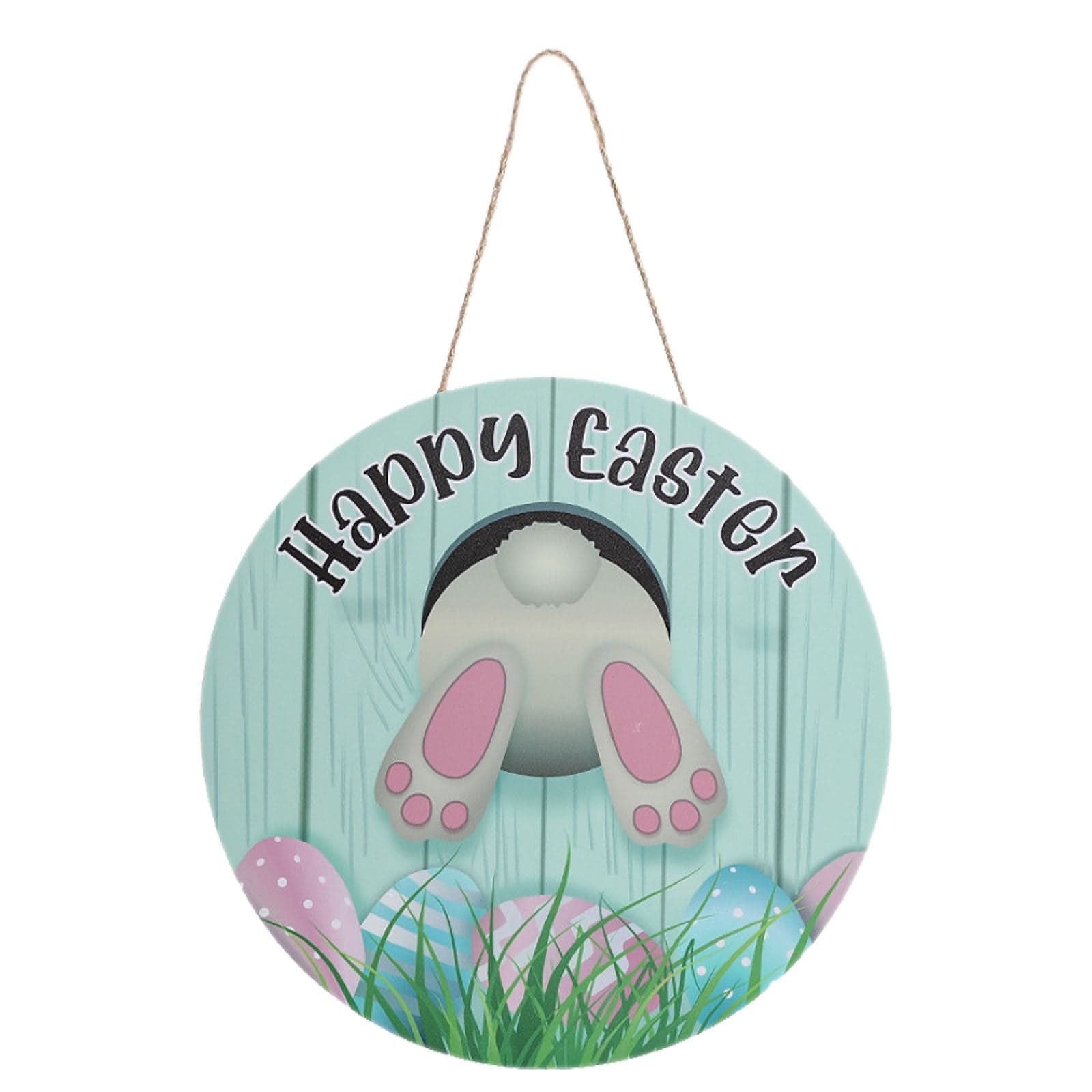 ZToonmas Easter Decorations Every Bunny Welcome Door Hanger Easter ...