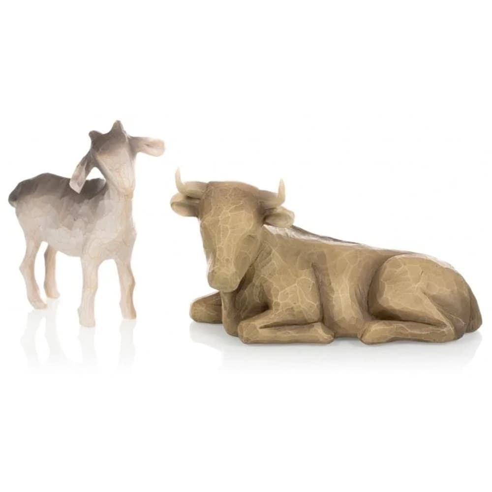 Willow Tree – Ox And Goat for the Nativity – IlonPolku verkkokauppa