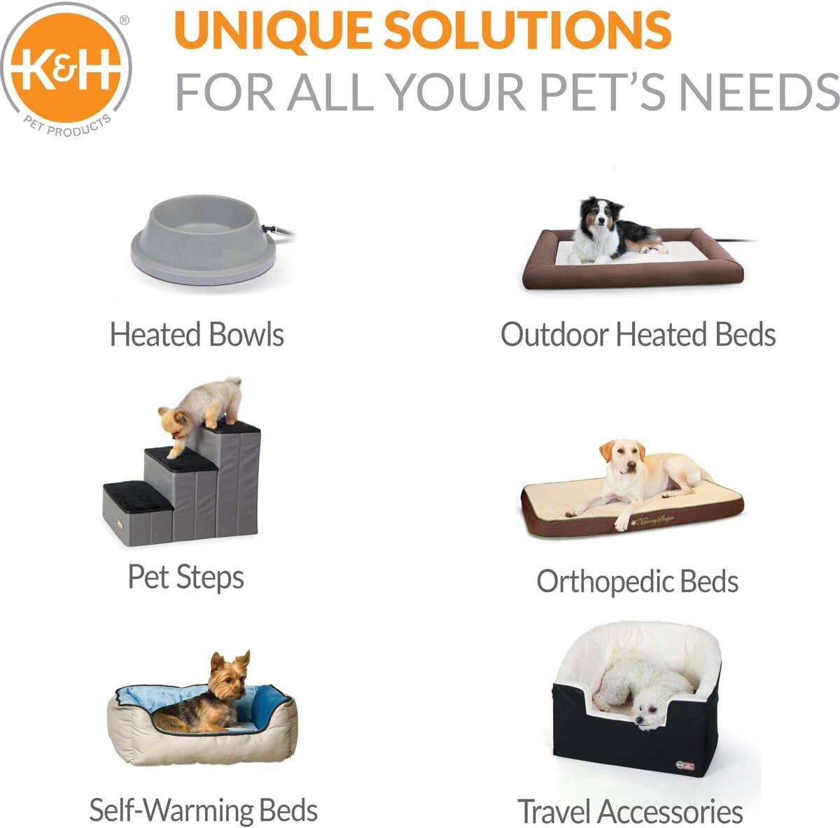 Out of Stock - K&H PET PRODUCTS Thermo-Snuggly Sleeper Heated Dog Bed ...