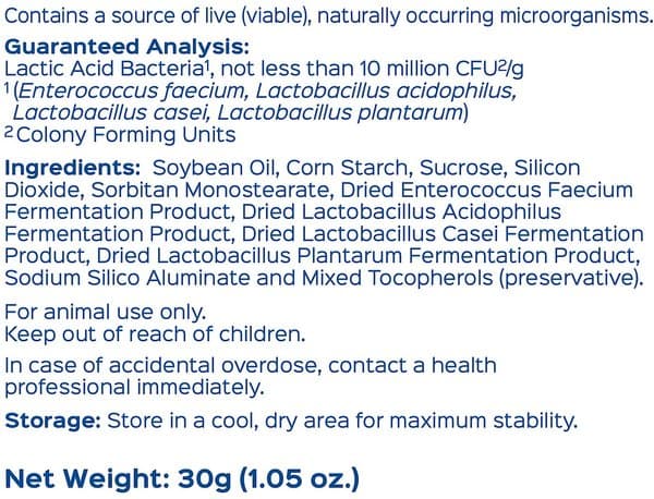 PROBIOS Equine One Oral Gel Probiotic Digestive Horse Supplement, 1.05 ...