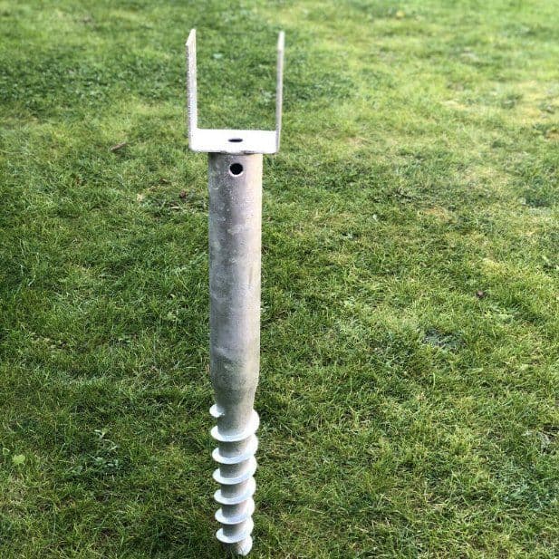 American Ground Screw U-Model No Dig Ground Anchor Earth Screw Anchors ...