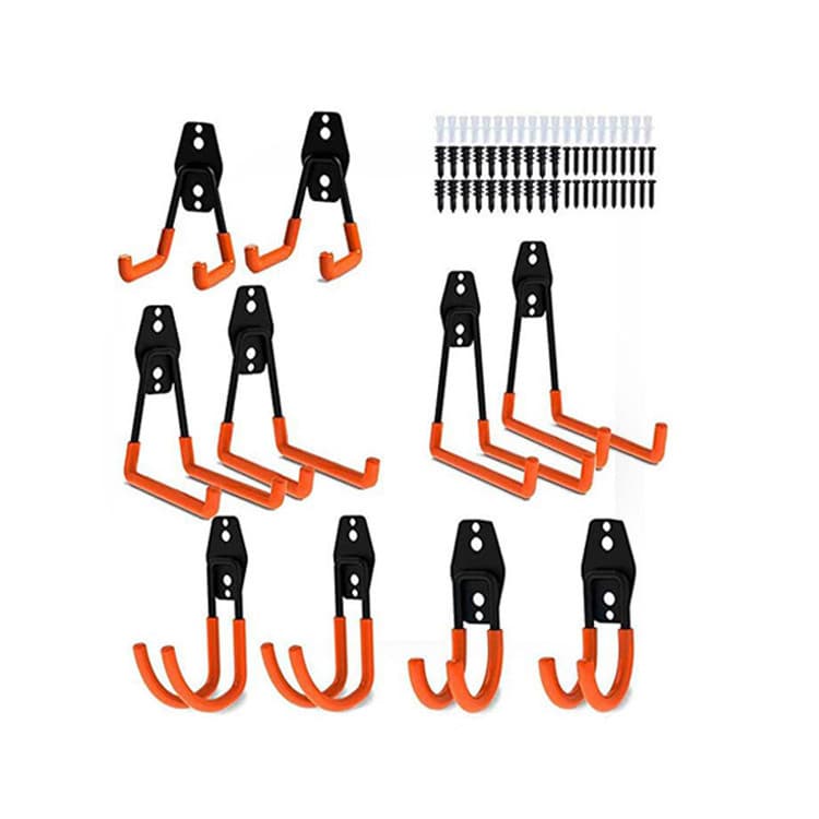 10 Pieces Heavy Duty Garage Hooks Set - Garage Organization Hook for ...
