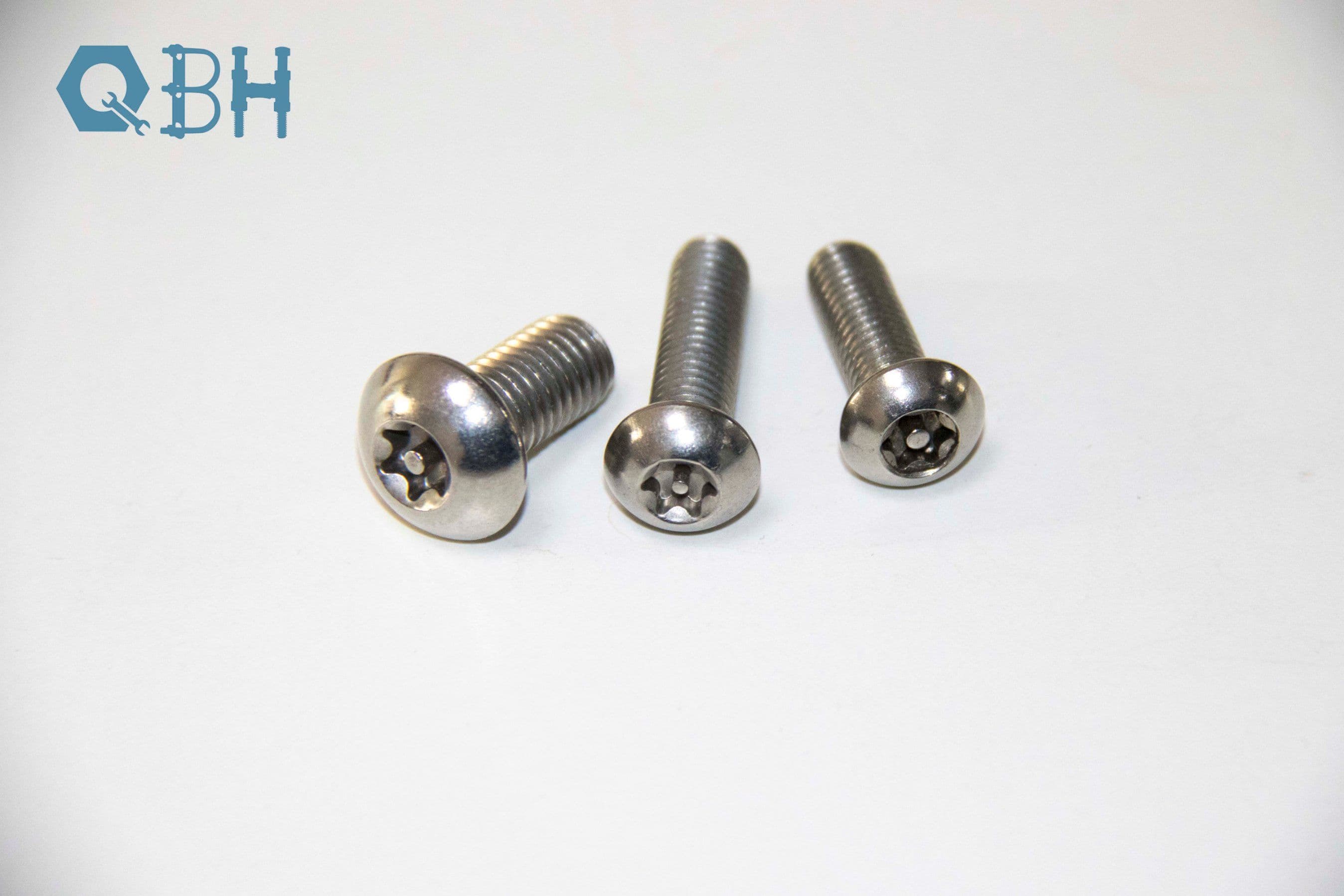 Stainless Steel Tamper-Resistant Button Head Torx Security Screws ...