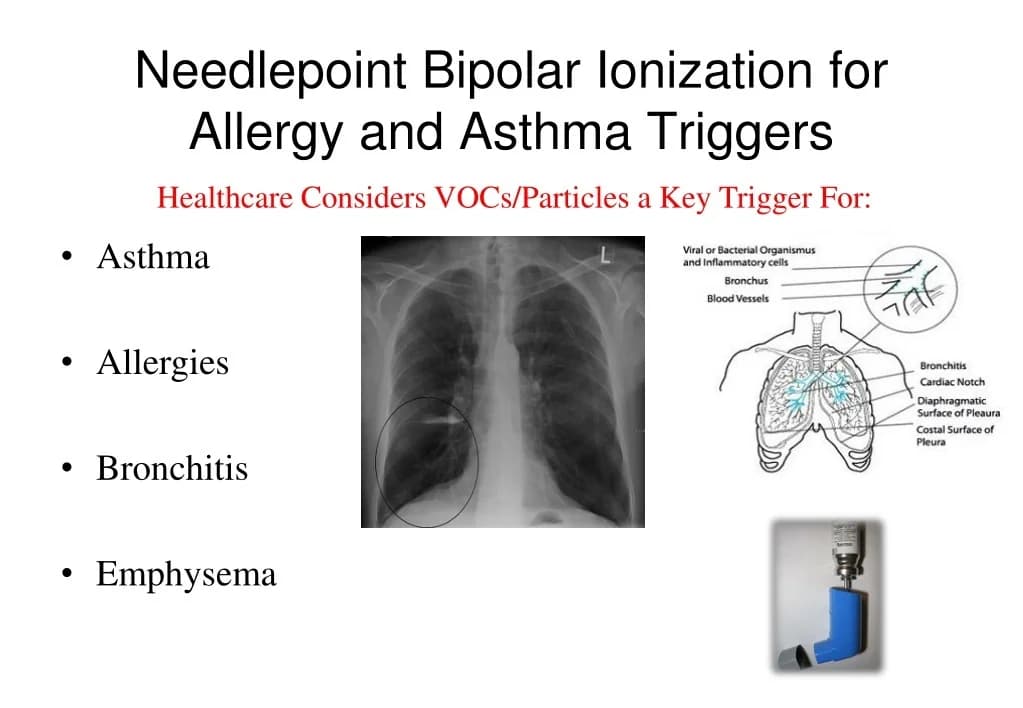 PPT - Needlepoint Bipolar Ionization for Improved Indoor Air Quality ...
