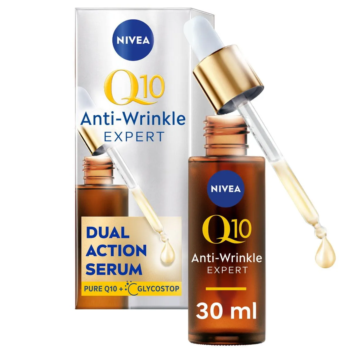 Q10 Anti-Wrinkle Dual Action Serum I Wrinkle I NIVEA
