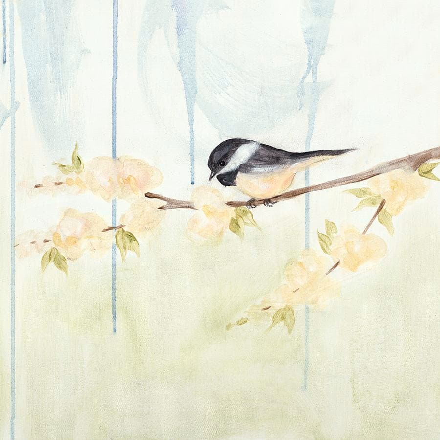 Spring Chickadees IIi Painting by Jade Reynolds - Fine Art America