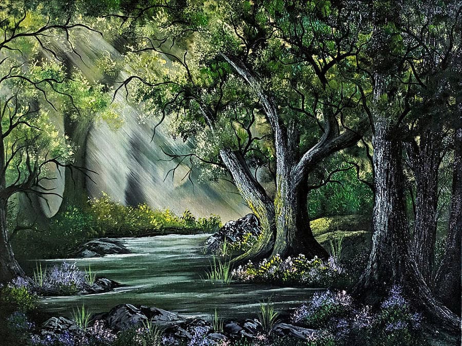 Mystical Forest Art
