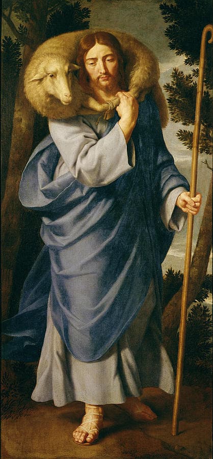 The Good Shepherd Painting by Philippe de Champaigne - Pixels