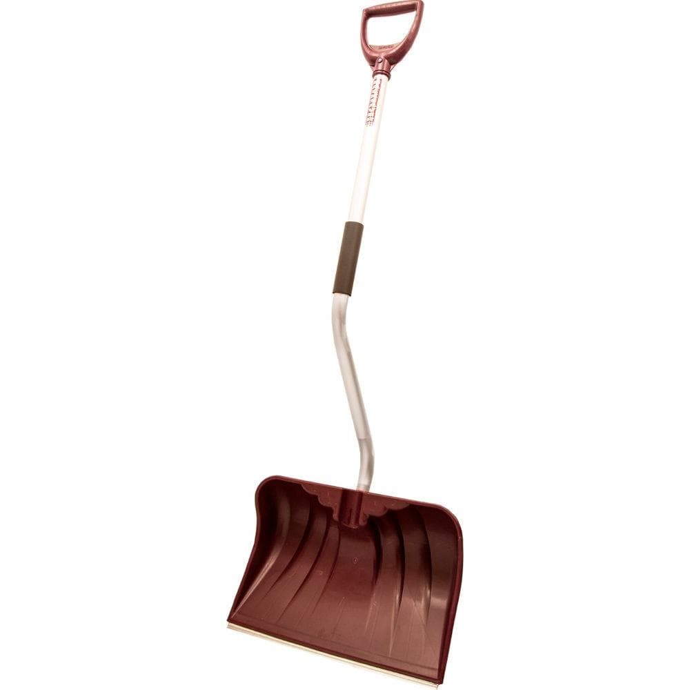 Rugg Manufacturing 20 in. Ergonomic Aluminum Poly Combo Blade Snow ...