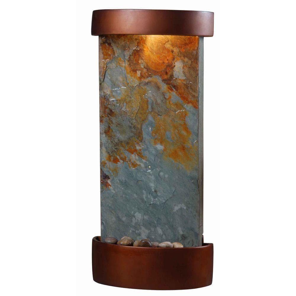 Kenroy Home 25 in. Midstream Lighted Indoor Wall Fountain-53238SL - The ...