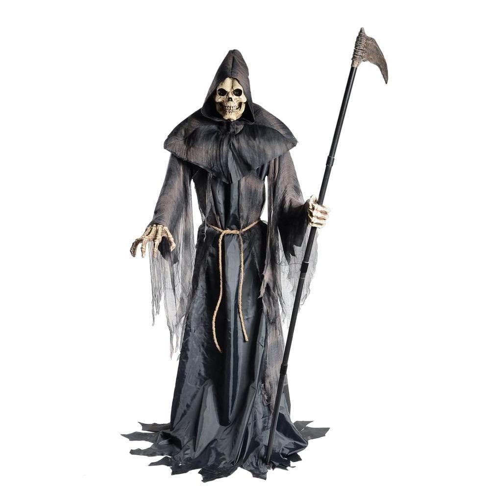 Home Accents Holiday 6 ft. Animated Lurching Reaper-5124341 - The Home ...