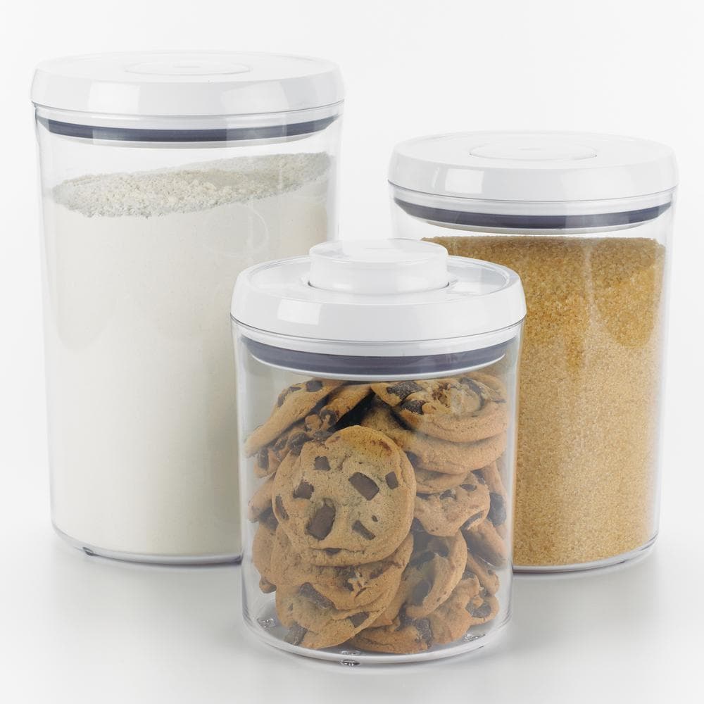 OXO Good Grips 3-Piece Round POP Container Set-1128780 - The Home Depot