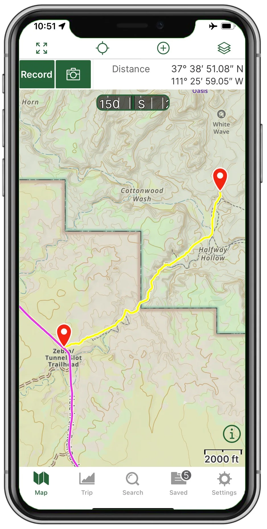 Offline Maps — Photographers Trail Notes