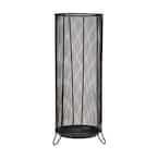 Mind Reader Black Metal Mesh Umbrella Holder Stand UMBHMESH-BLK - The ...
