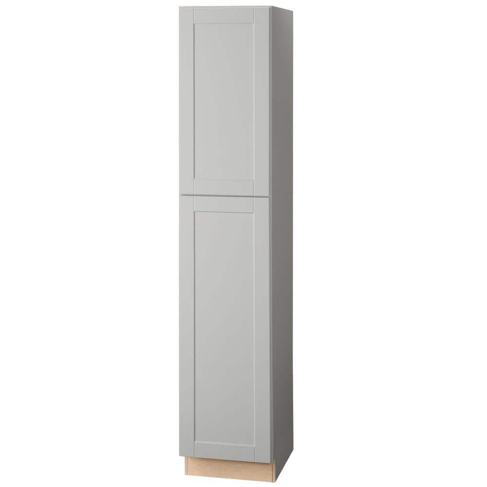 Hampton Bay Shaker 18 in. W x 24 in. D x 90 in. H Assembled Pantry ...