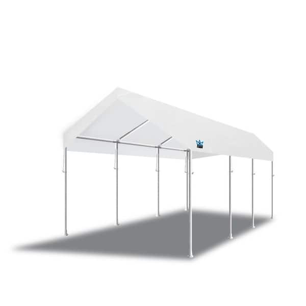 King Canopy Hercules 10 ft. x 20 ft., 2 in. Hammertone Steel Frame with ...