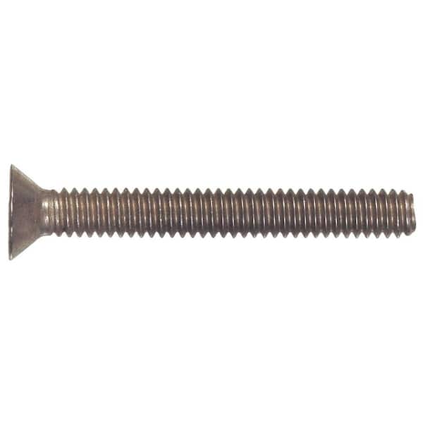 Hillman #6-32 x 2 in. Phillips Flat-Head Machine Screws (20-Pack) 4062 ...