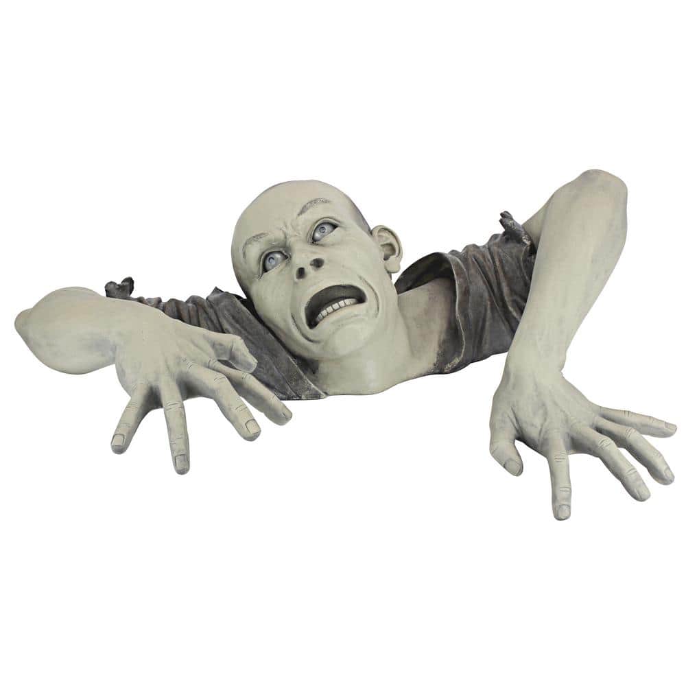 Design Toscano 8 in. H The Zombie of Montclaire Moors Statue DB383020 ...