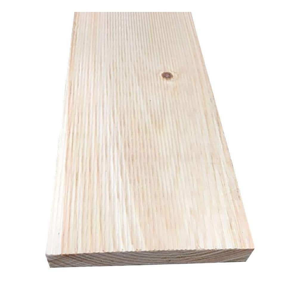 1 in. x 8 in. x 8 ft. S1S2E Standard Band Sawn Eastern White Pine Board ...