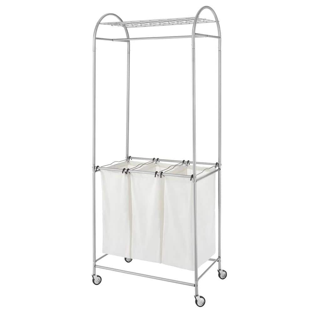 Whitmor Deluxe Laundry Center with Wheels 6705-2815 - The Home Depot