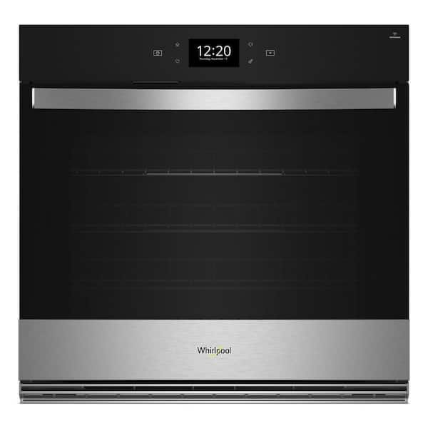 Whirlpool 30 in. Single Electric Wall Oven with True Convection Self ...