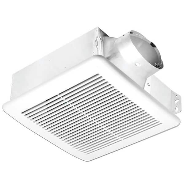 Delta Breez Slim Series 50-110 CFM Wall or Ceiling Bathroom Exhaust Fan ...