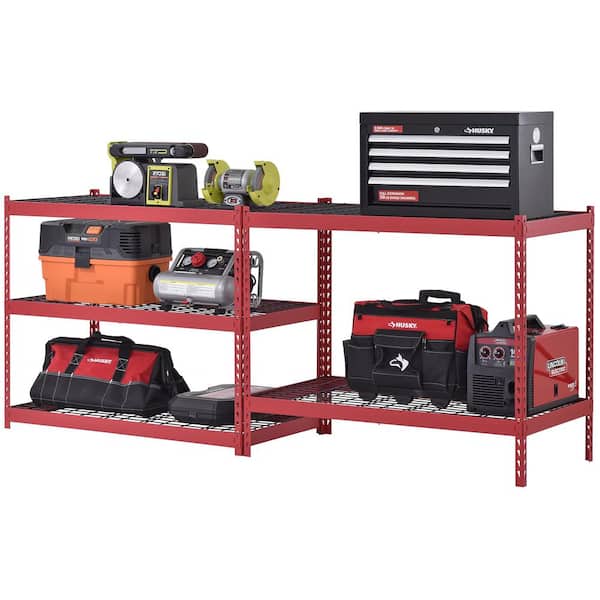 Husky 5-Tier Heavy Duty Boltless Steel Garage Storage Shelving Unit in ...